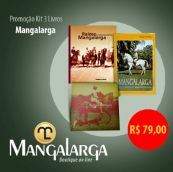 Kit com  3 Livros Mangalarga